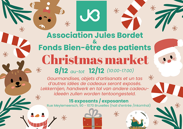 Kerstmarkt 2025 Jules Bordet Instituut